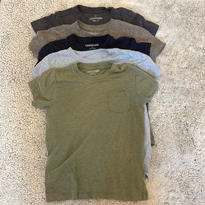 5-Jcrew crewcut boys T-shirts size 6-7